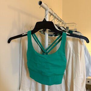 lululemon Energy Longline Bra Medium Support - sz 2